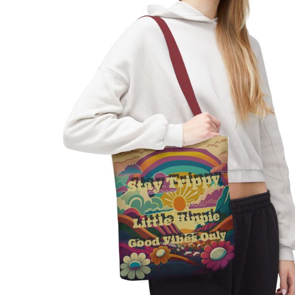 Boho Floral Tote Bag
