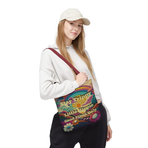 Boho Floral Tote Bag