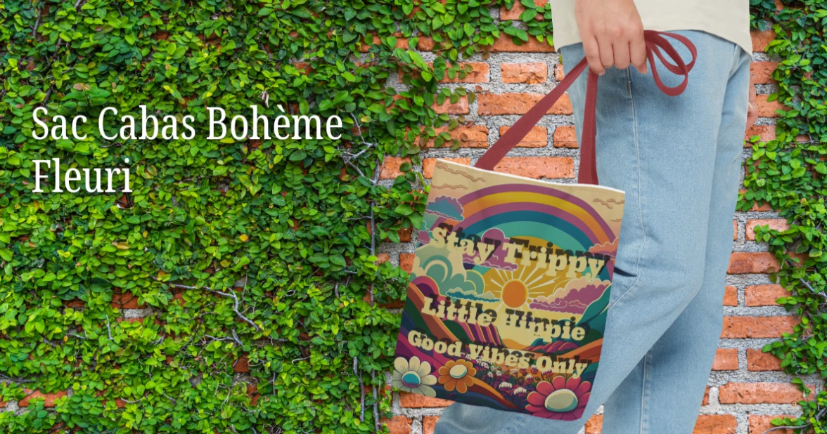 Sac Cabas Bohème Fleuri