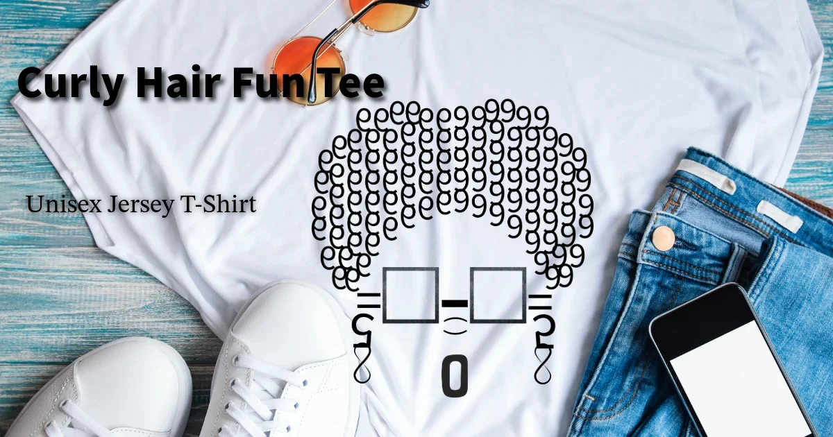 Curly Hair Fun Tee