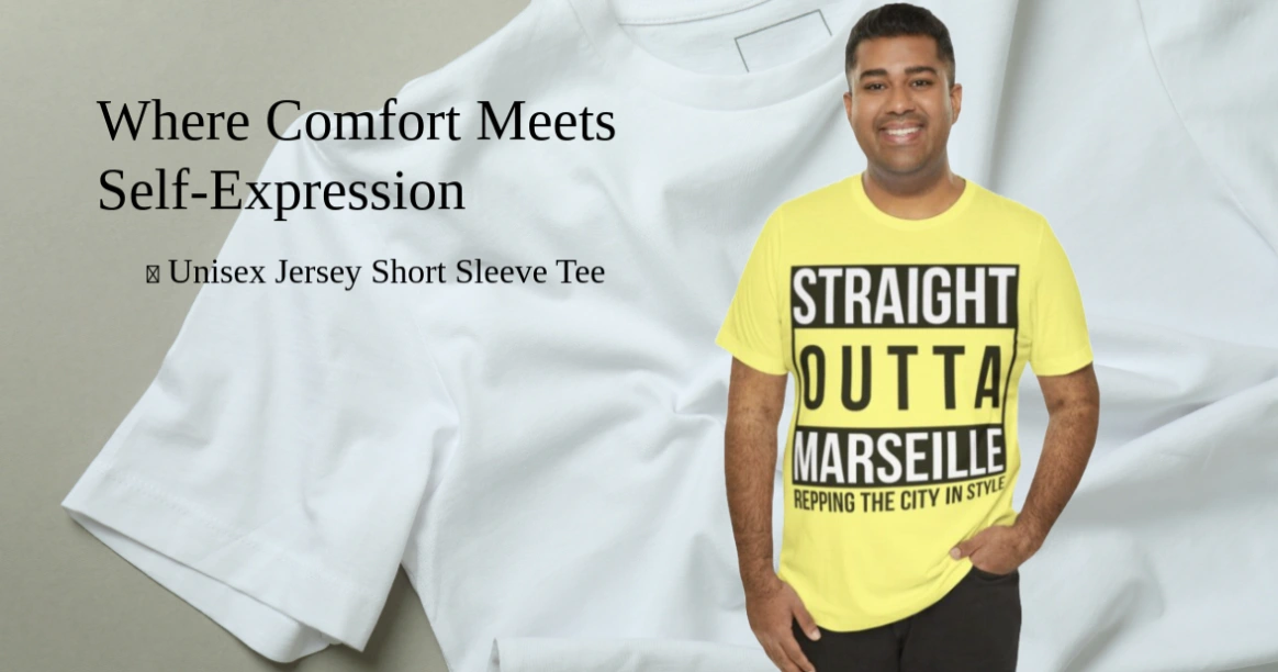 T-shirt Unisexe Straight Outta Marseille
