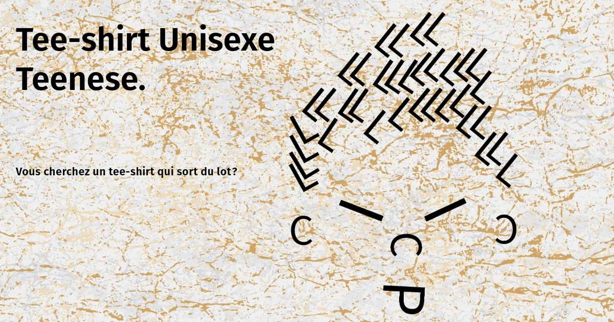 Tee-shirt Unisexe Teenese